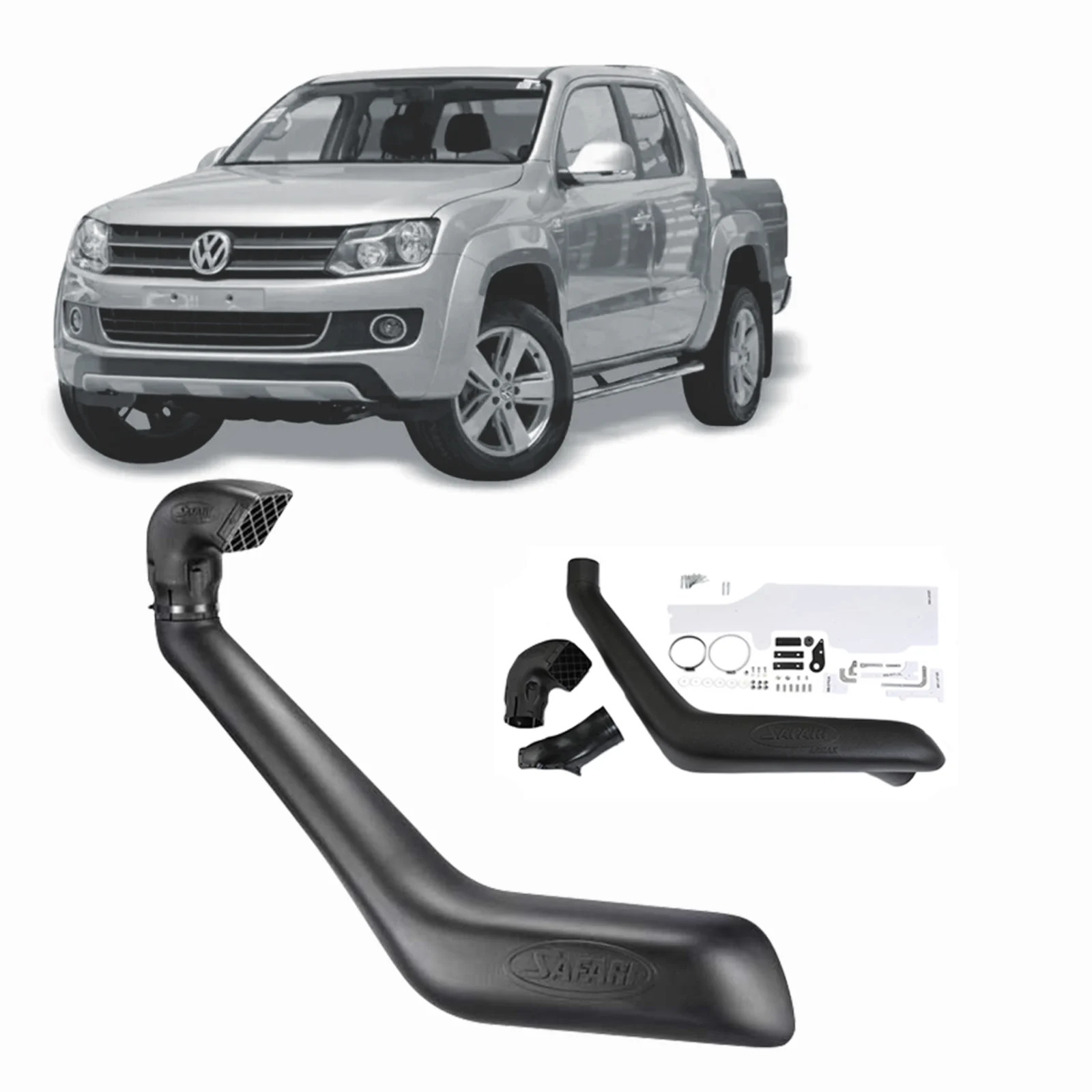 SAFARI ARMAX SNORKEL VOLKSWAGEN AMAROK TDI550 3.0L V6  image