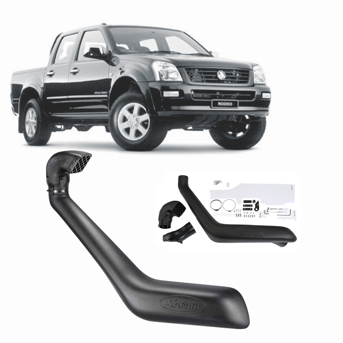 Safari Snorkel for Holden Rodeo (01/2003 - 01/2007) image