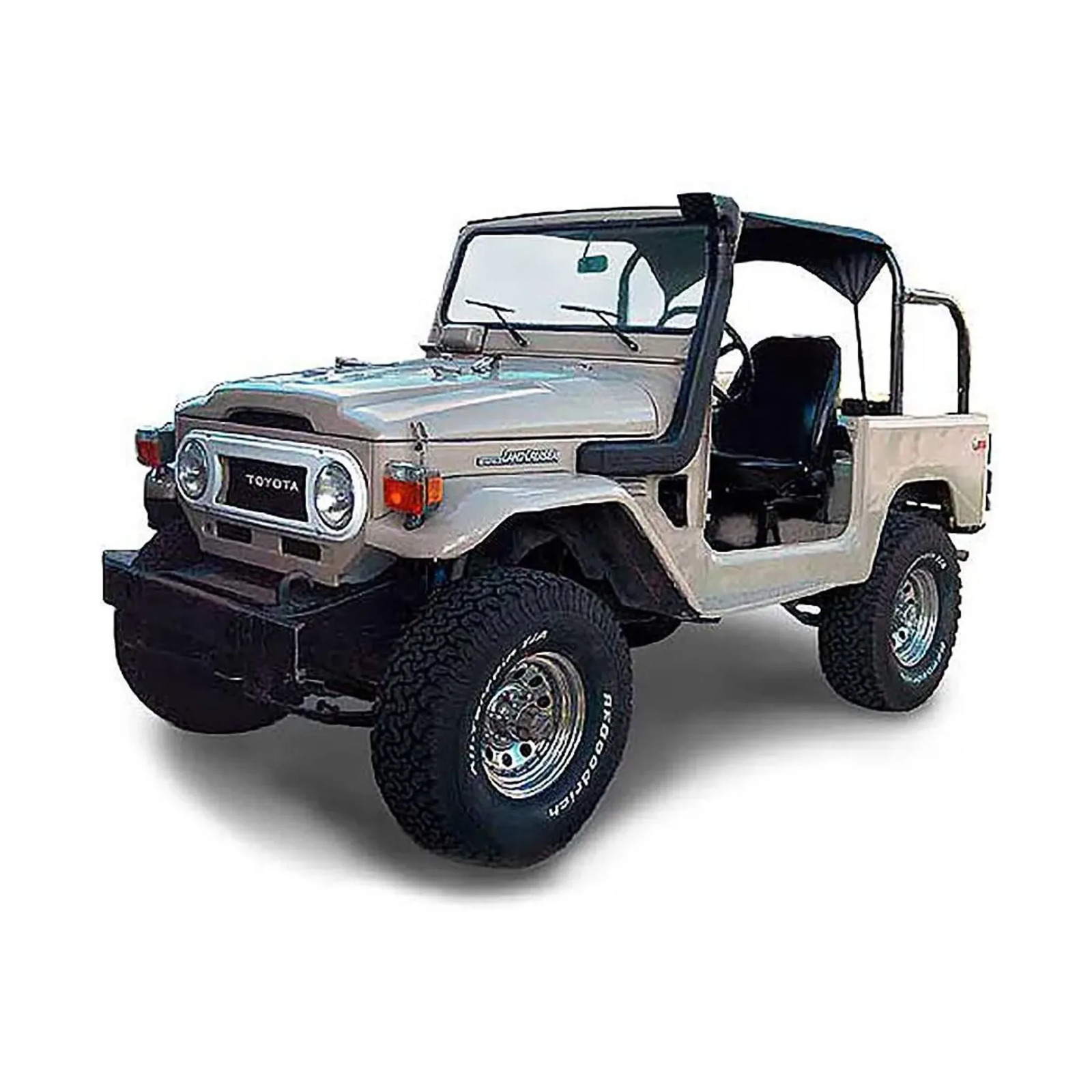Safari Snorkel for Toyota 40, 42, 45 & 47 Series Landcruiser 3.4L Diesel and 4.2 Petrol (01/1980 - 12/1984) image