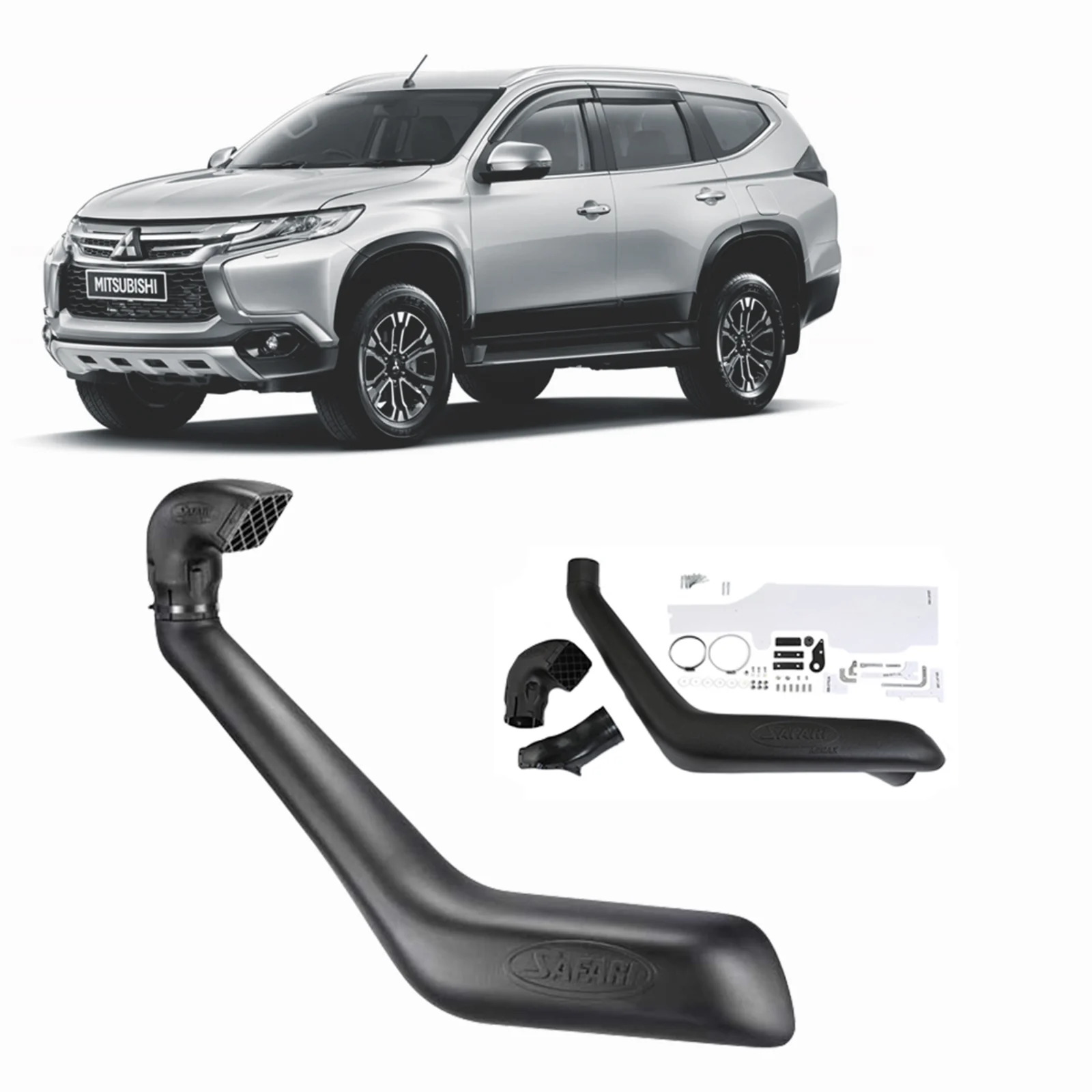 SAFARI SNORKEL SUITS MITSUBISHI PAJERO SPORT QE 2.4L 4N15 SS667HF image