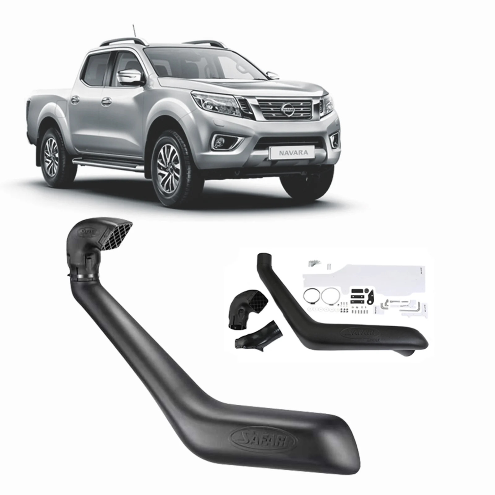 SAFARI SNORKEL NISSAN NAVARA NP300 D23 ST/ST-X DUAL CAB 2.3L DIESEL  image