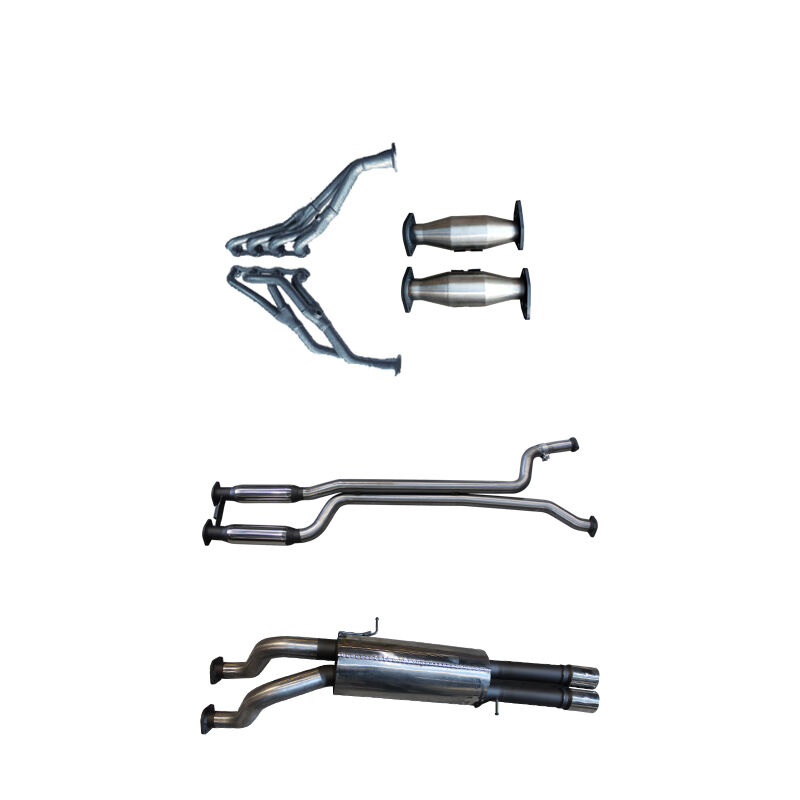 Manta Ford Falcon AU V8 Ute 2.5in Dual With Extractors Hotdog/Muffler image
