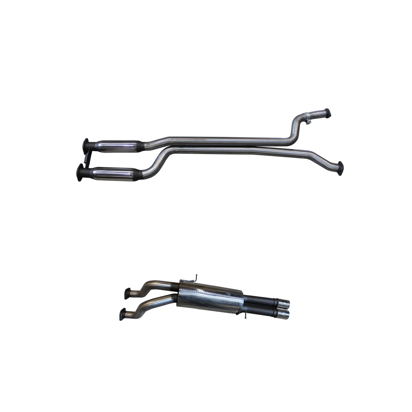 Manta Ford Falcon AU V8 Ute 2.5in Dual Catback Muffler/Tailpipe image