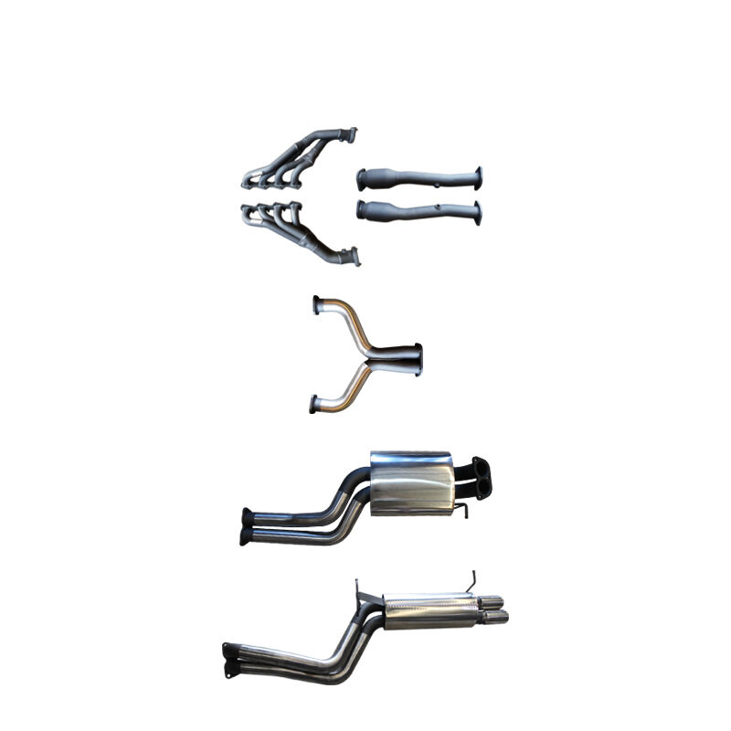 Manta Ford Falcon BA BF V8 4V Sedan 2.5in Dual With Extractors Muffler/Muffler image