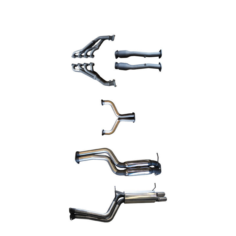Manta Ford Falcon BA BF V8 4V Sedan 2.5in Dual With Extractors WOM/Muffler image
