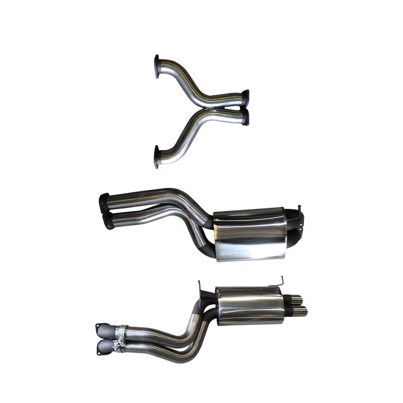 Manta Ford Falcon BA BF V8 Sedan 3in Dual CatBack Muffler/Muffler image