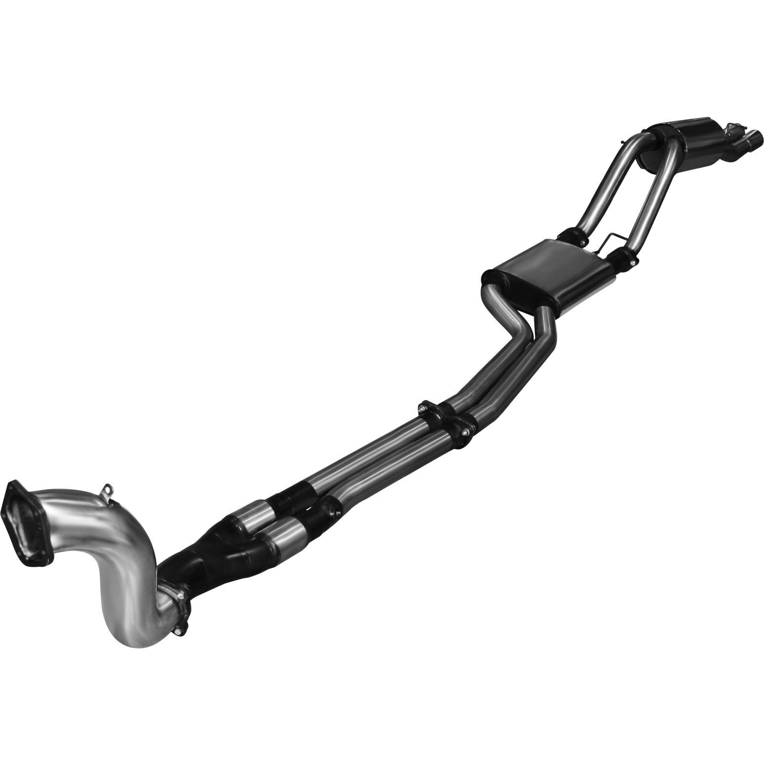 Manta Ford Falcon BA BF XR6 Turbo Ute 3in - 2.5in Dual image