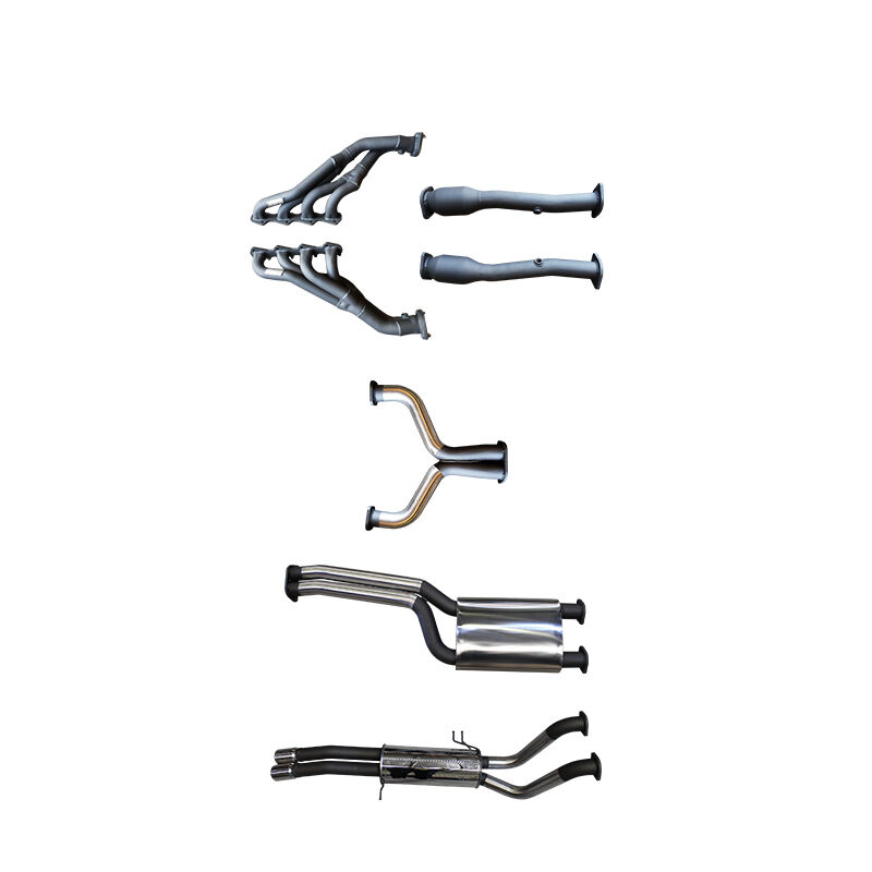 Manta Ford Falcon BA BF V8 4V Ute 2.5in Dual With Extractors Muffler/Muffler image