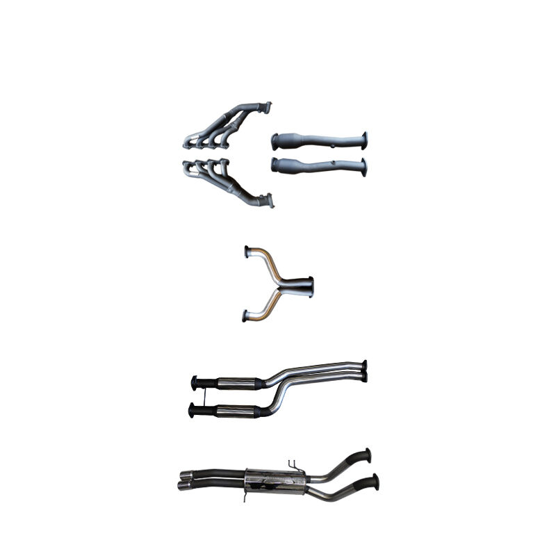 Manta Ford Falcon BA BF V8 4V Ute 2.5in Dual With Extractors Hotdog/Muffler image