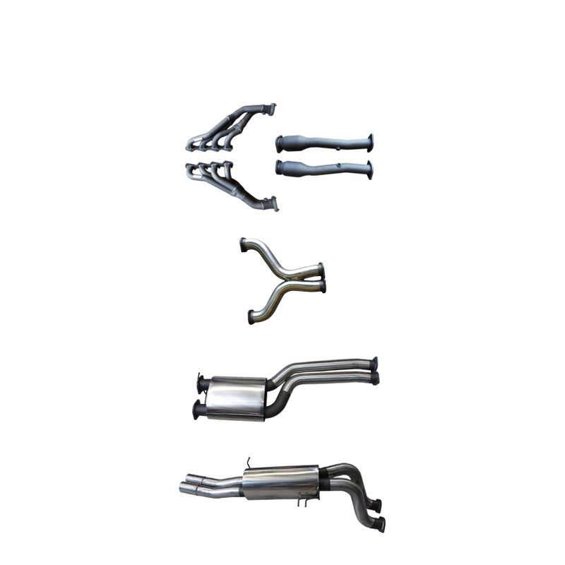 Manta Ford Falcon BA BF V8 4V Ute 3in Dual With Extractors Muffler/Muffler image