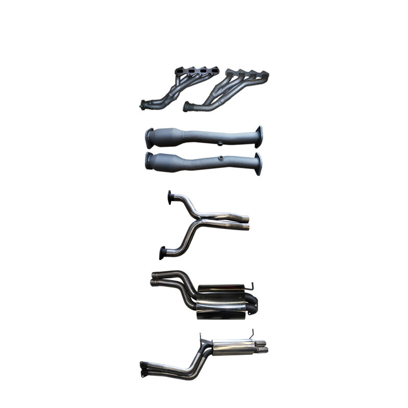 Manta Ford Falcon FG V8 Sedan 2.5in Dual With Extractors Muffler/Muffler image