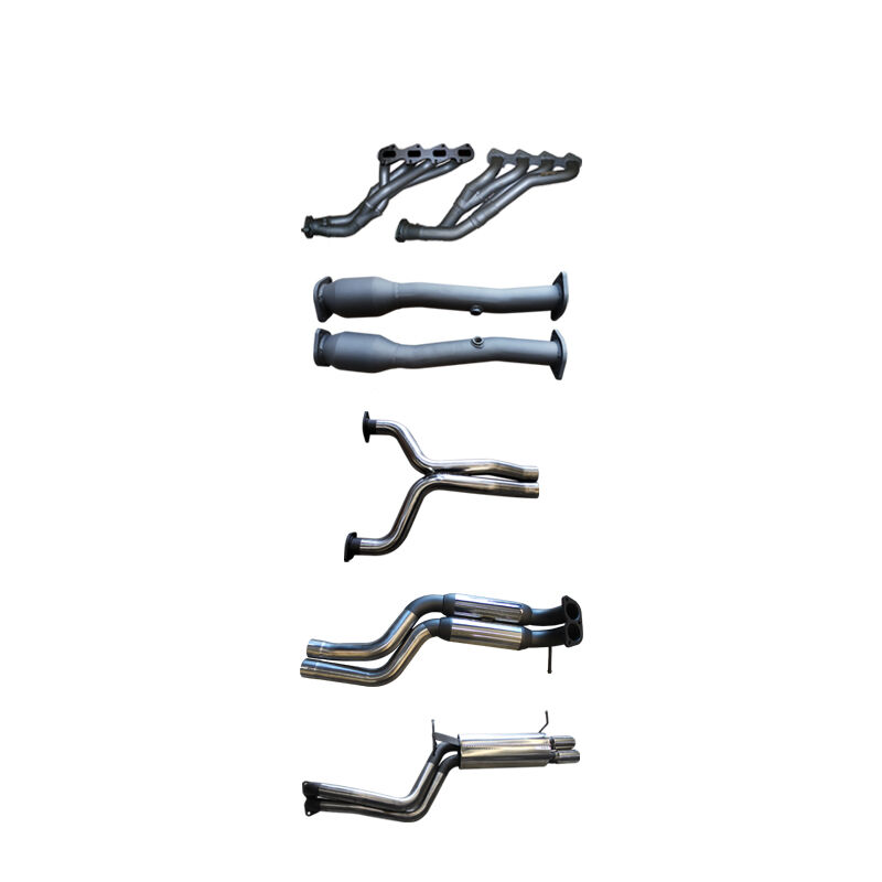 Manta Ford Falcon FG V8 Sedan 2.5in Dual With Extractors Hotdog/Muffler image