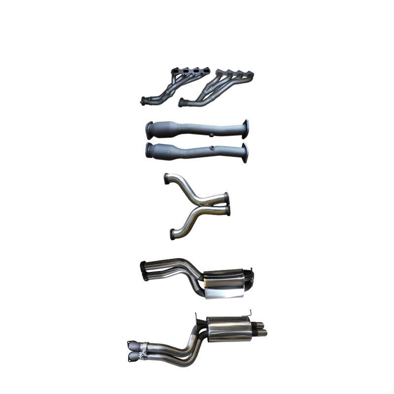 Manta Ford Falcon FG V8 Sedan 3in Dual With Extractors Muffler/Muffler image