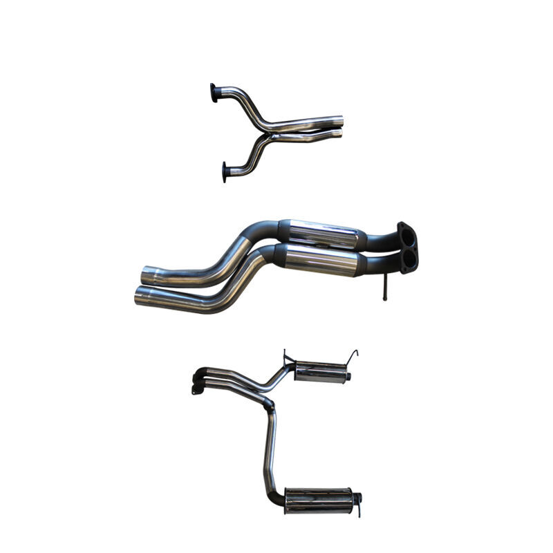 Manta Ford Falcon FG GT 5.0L V8 Sedan 3in L & R With Extractors Muffler/Muffler image