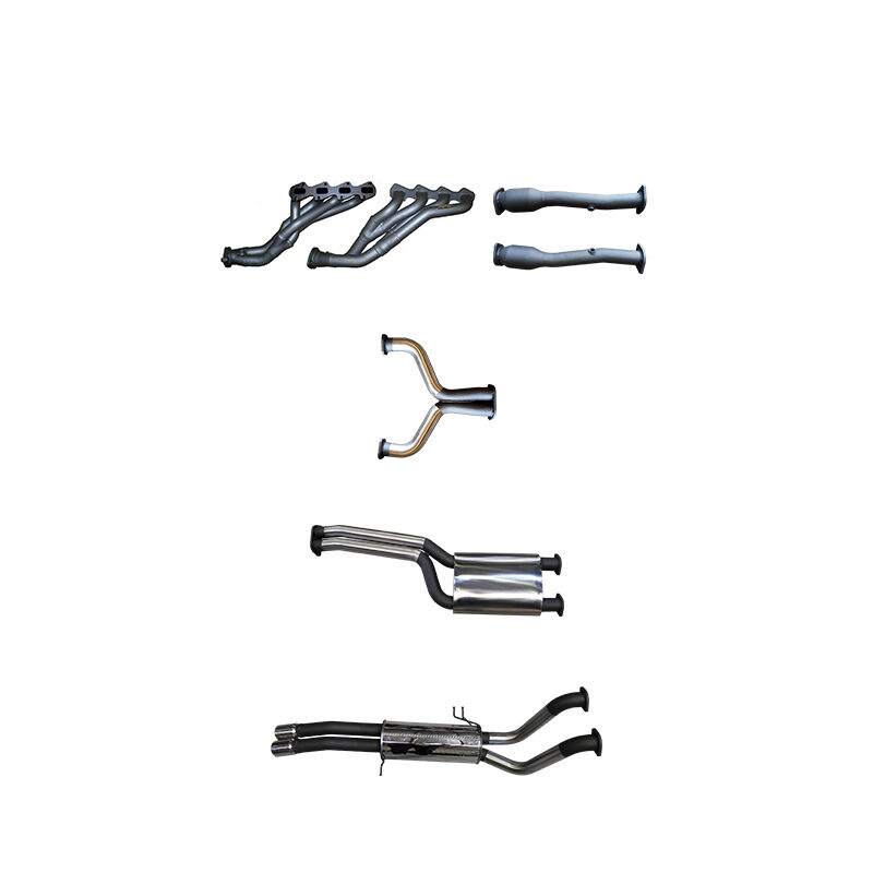 Manta Ford Falcon FG 5.4L V8 Ute 2.5in Dual With Extractors Muffler/Muffler image