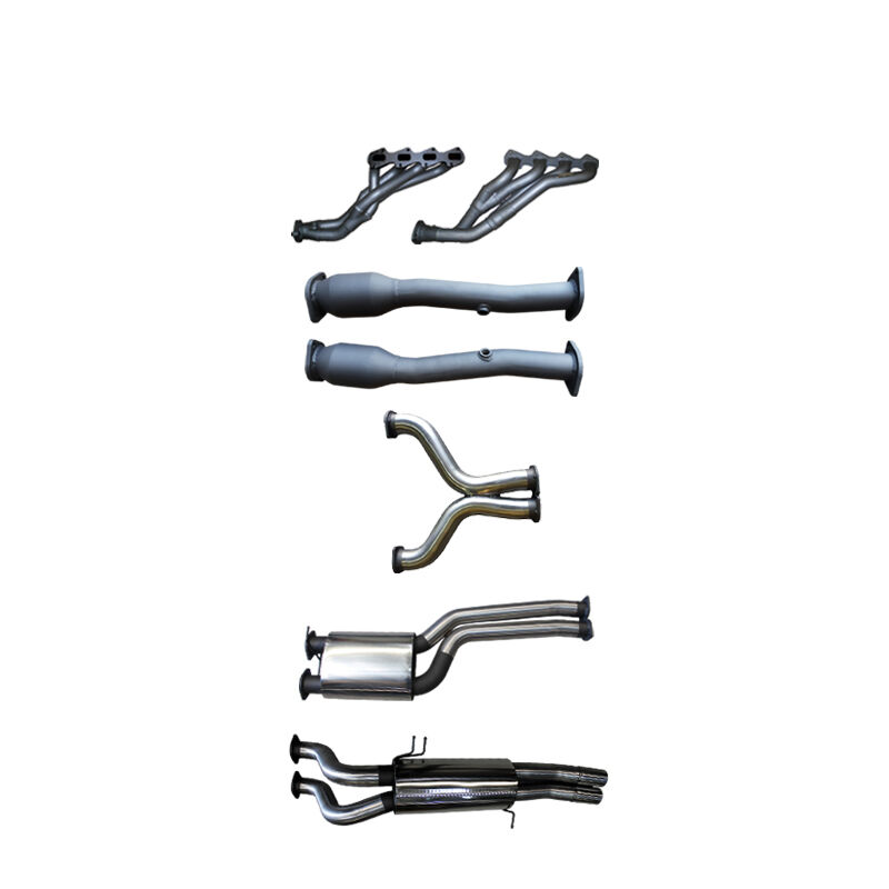 Manta Ford Falcon FG 5.4L V8 Ute 3in Dual With Extractors Muffler/Muffler image