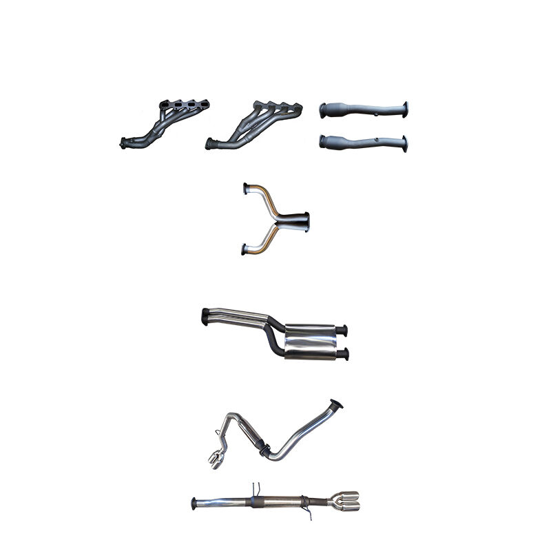 Manta Ford Falcon FG 5.4L V8 Ute 2.5in L & R With Extractors Muffler/Hotdog image
