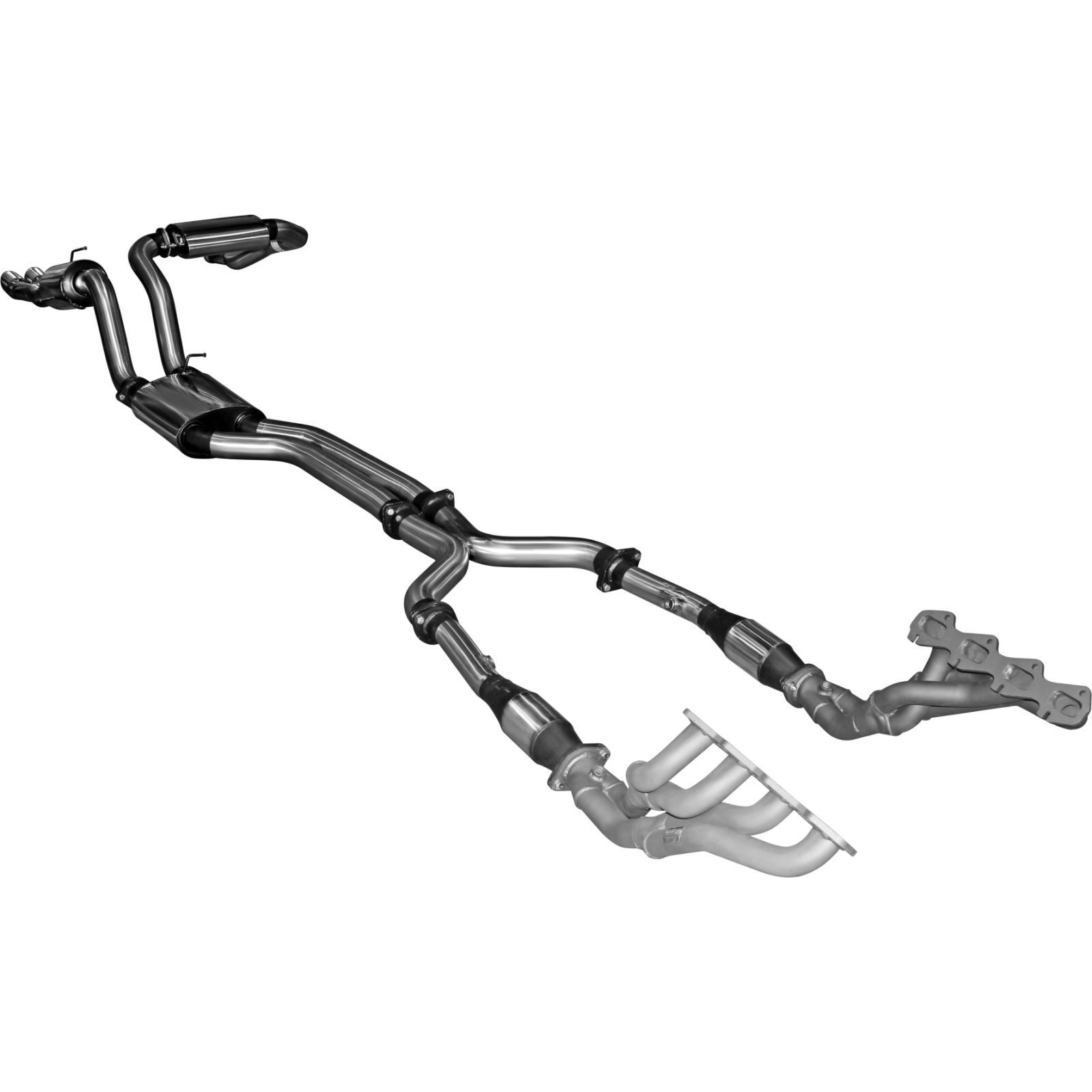 Manta Ford Falcon FG 5.4L V8 Ute 3in L & R CatBack Muffler/Muffler image