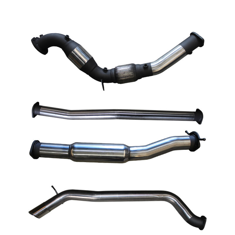 Manta Ford PX2 Ranger 3.2L Turbo Back With Cat, Hotdog Stainless Steel image