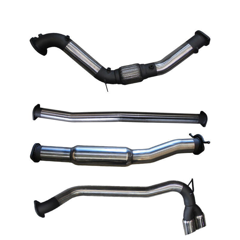 Manta Ford PX2 Ranger 3.2L Turbo Back Without Cat, Hotdog Twin Tip Side Exit image