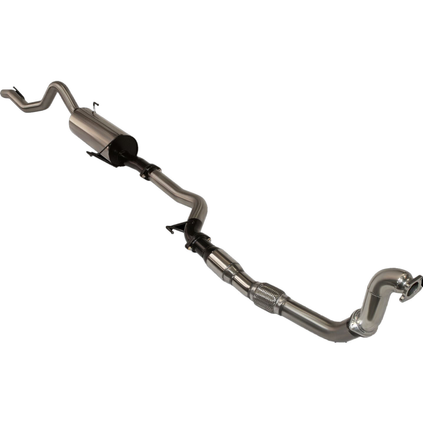 Manta Holden Colorado RC 3.0L 08 - 10 SWB With Cat & With Muffler Stainless Steel image
