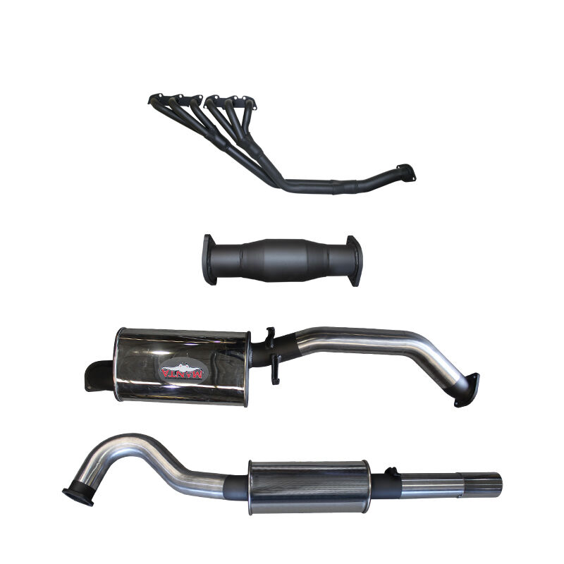 Manta Holden VL Commodore 3.0L 6 Cylinder 3in With Extractors Muffler/Muffler image