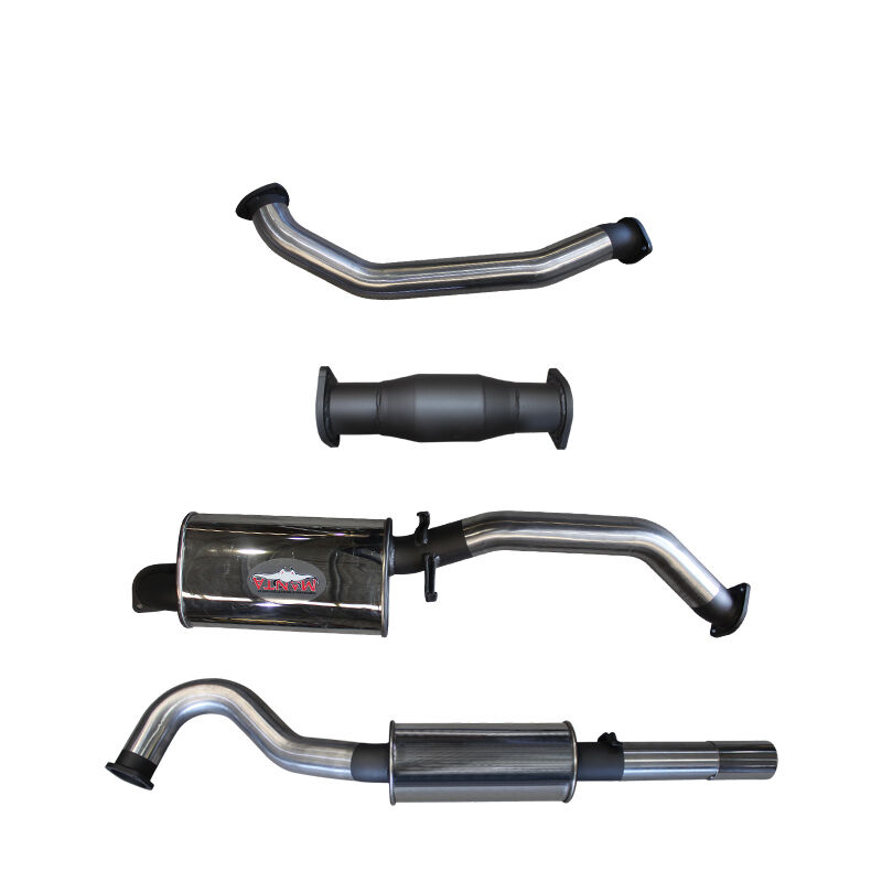 Manta Holden VL Commodore Turbo 3.0L 3in T/Back Muffler/Muffler image