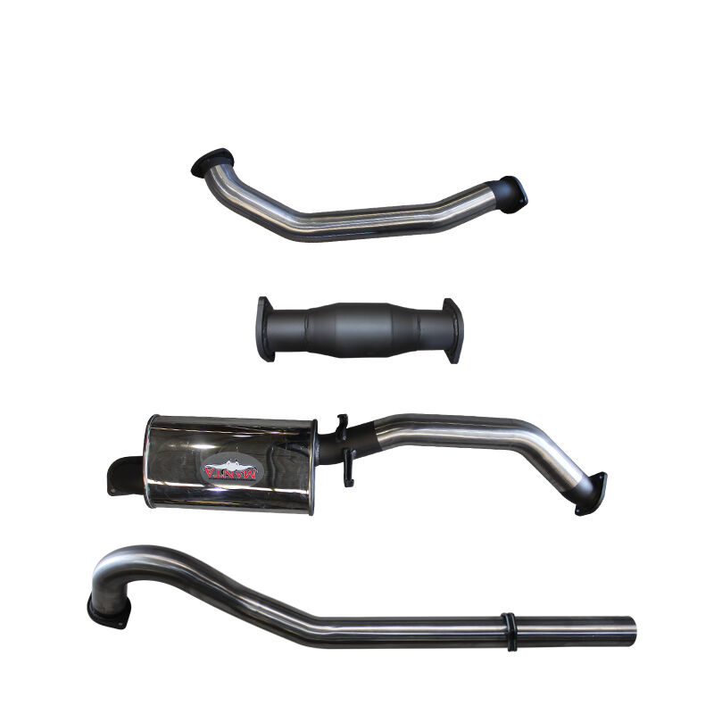 Manta Holden VL Commodore Turbo 3.0L 3in T/Back Muffler/Tailpipe image