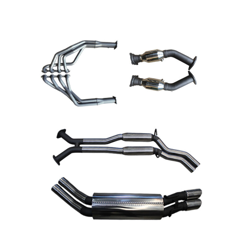 Manta Holden VX VY V8 Monaro 2.5in Dual With Extractors Hotdog/Muffler image