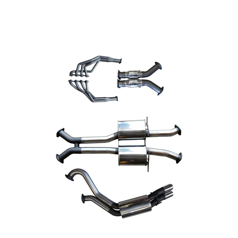 Manta Holden VX VY Monaro 3in Dual With 1 7/8 in Extractors Muffler/Muffler image