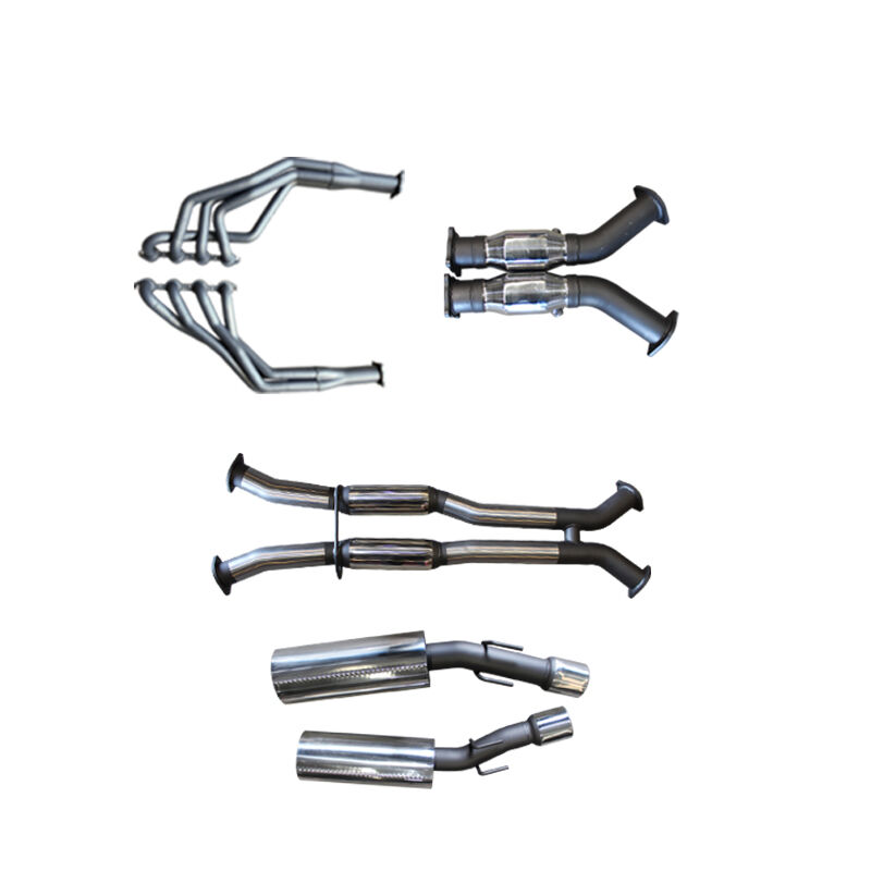 Manta Holden VZ Monaro 3in Dual With 1 7/8 in Extractors Hotdog/Muffler image