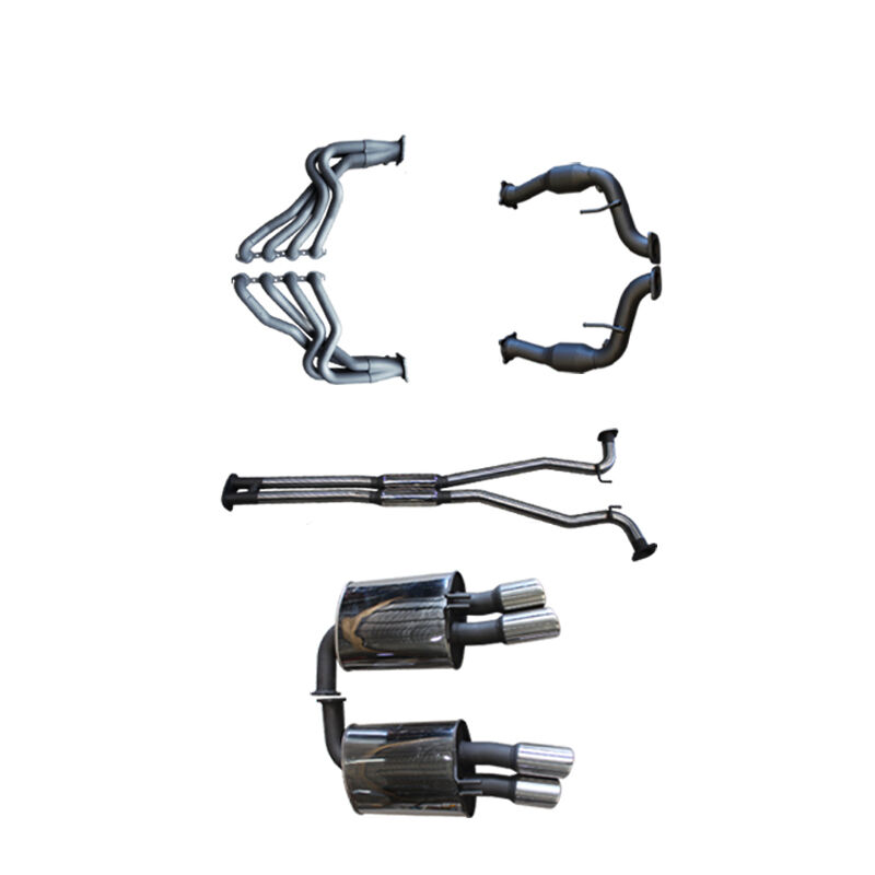 Manta Holden Commodore VE V8 Sedan Wagon 2.5in With Extractors Hotdog/Muffler Stainless Steel image