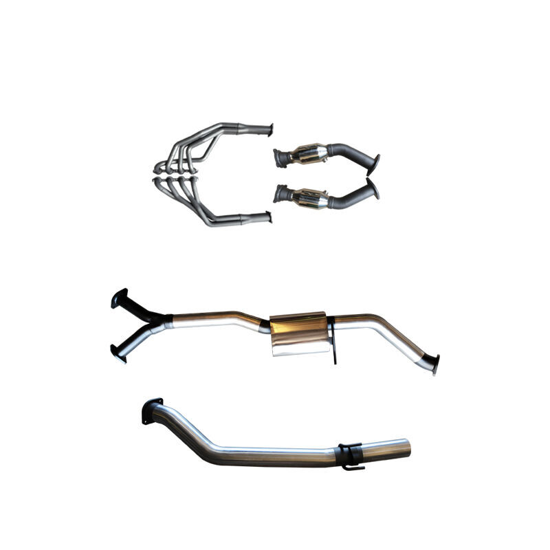 Manta Holden VU VY VZ V8 Ute 2.5in Dual With Extractors Hotdog/Muffler image