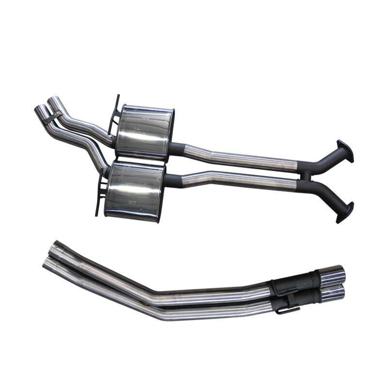 Manta Holden VU VY VZ V8 Ute 3in Dual With 1 7/8 in Extractors Muffler/Muffler image