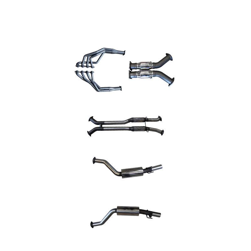 Manta Holden VU VY VZ V8 Ute 3in L & R With 1 7/8 in Extractors Hotdog/Muffler image
