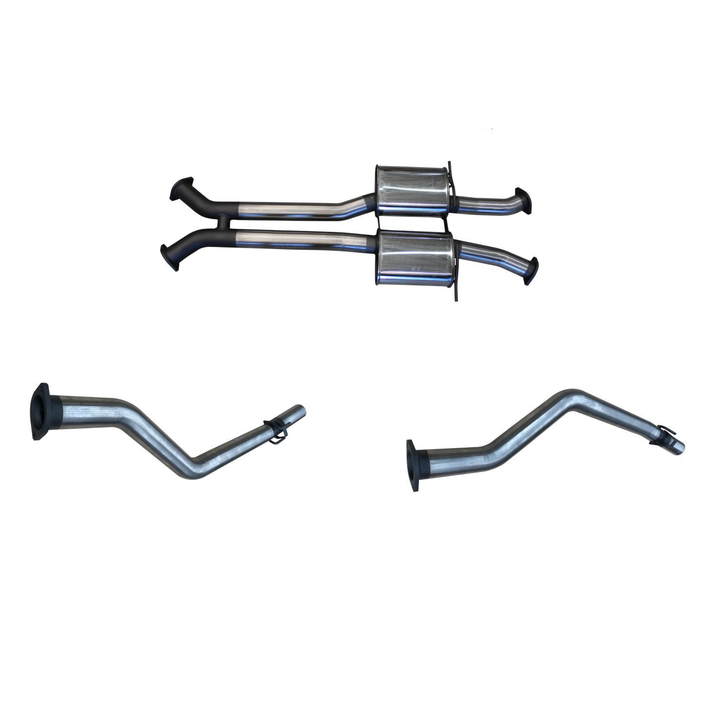 Manta Holden Commodore VU VY VZ V8 Ute 3in Catback Muffler/Tailpipe Stainless Steel image