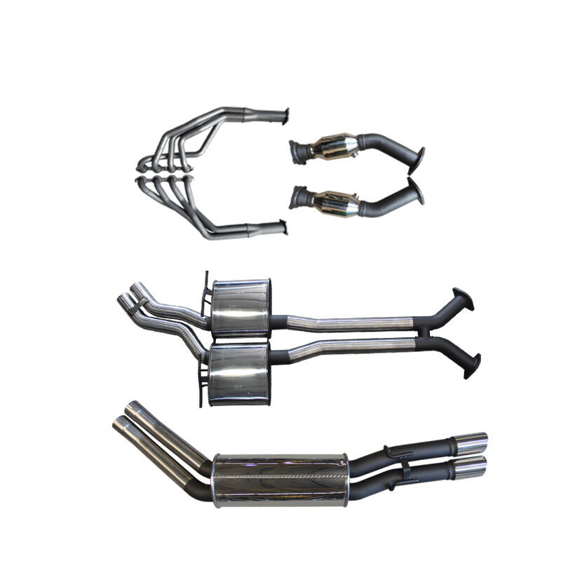 Manta Holden WH Statesman V8 2.5in Dual With Extractors Muffler/Muffler image