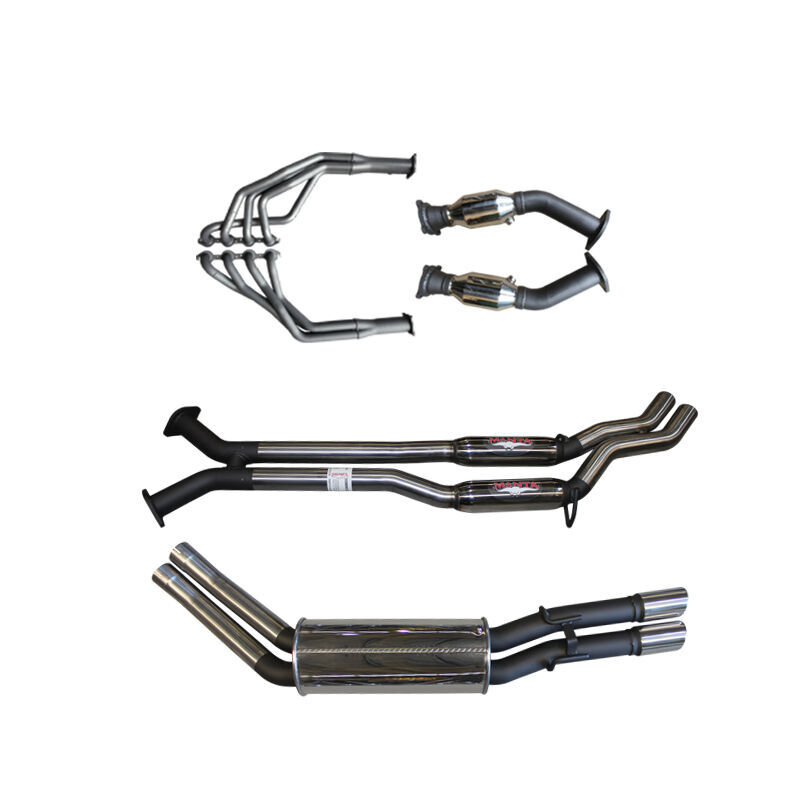 Manta Holden WH Statesman V8 2.5in Dual With Extractors Muffler/Tailpipe image