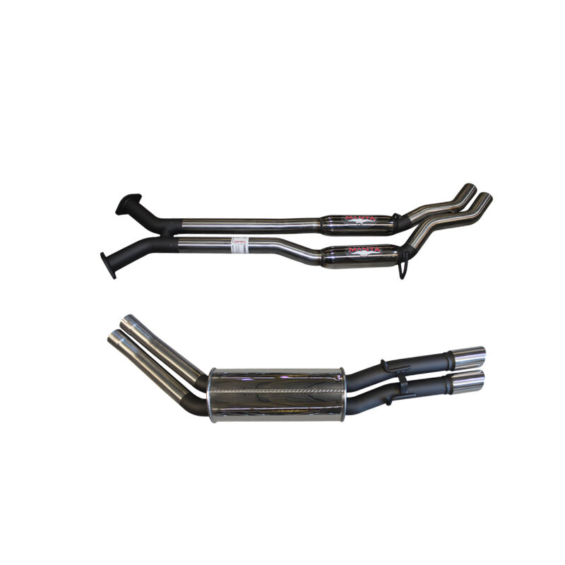 Manta Holden WH Statesman V8 2.5in Dual Catback Hotdog/Muffler image