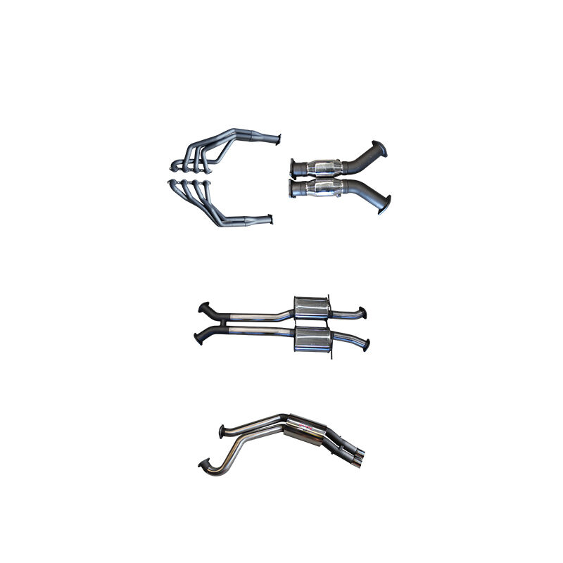 Manta Holden WK WL Statesman V8 3in Dual With 1 7/8 in Extractors Muffler/Muffler image