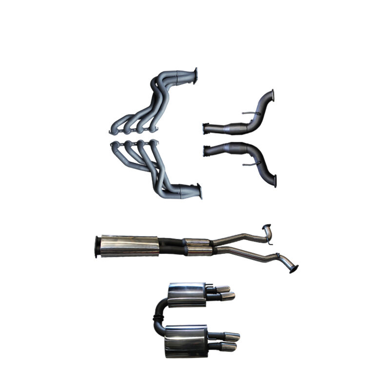 Manta Holden Commodore VF V8 Sedan Wagon 3in With 1 7/8 in Extractors Muffler/Muffler Stainless Steel image