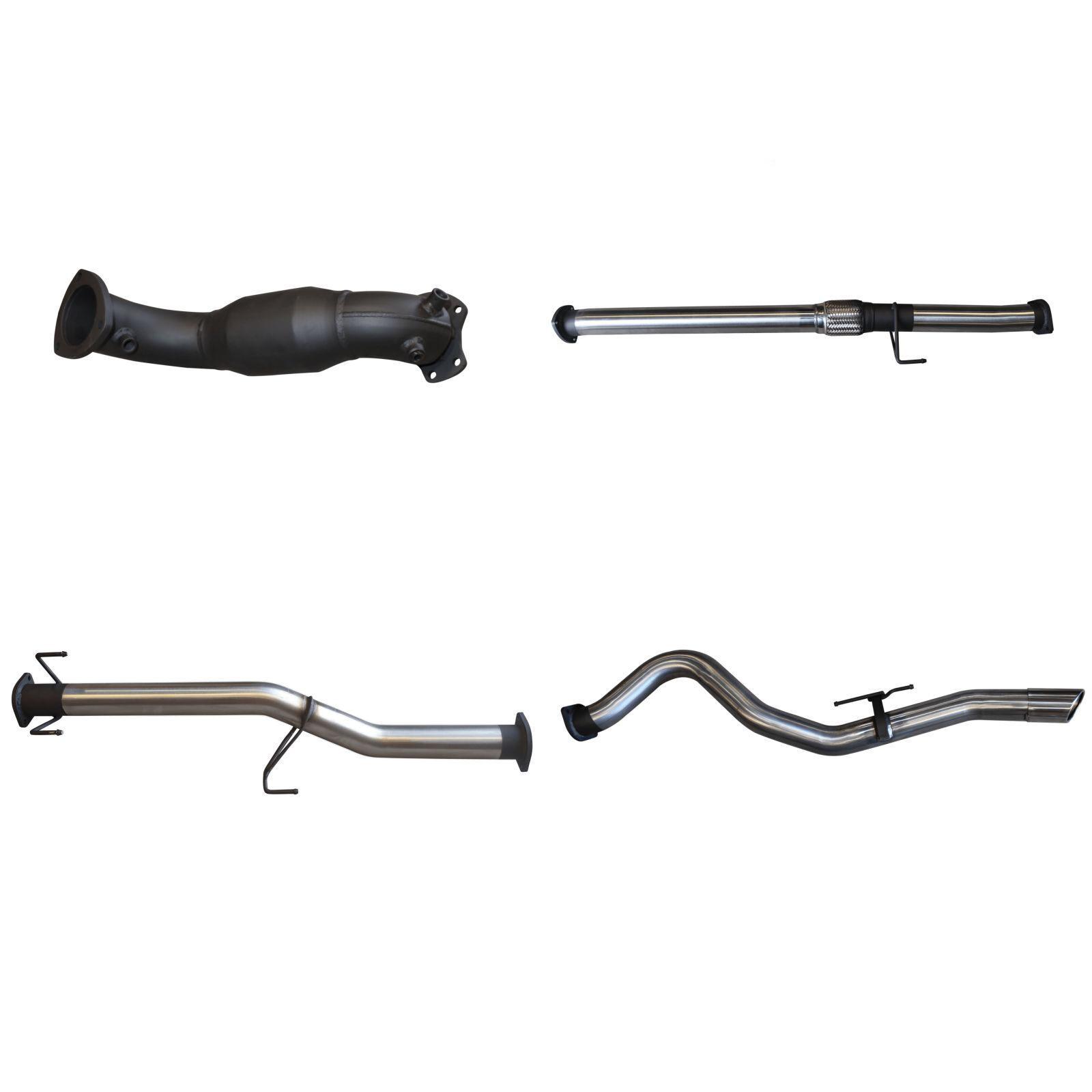 Manta Holden Colorado RC 3.0L 08 - 10 SWB WITHOUT CAT & WITHOUT MUFFLER image