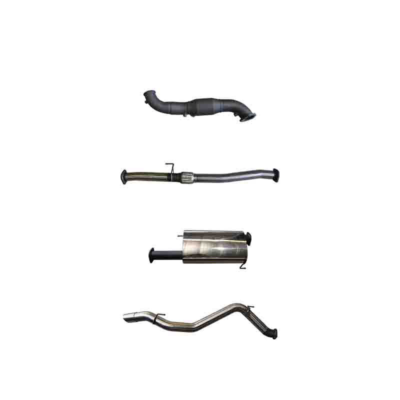 Manta Isuzu MU-X 2017 ON 3.0L DPF TURBO BACK WITH CAT image