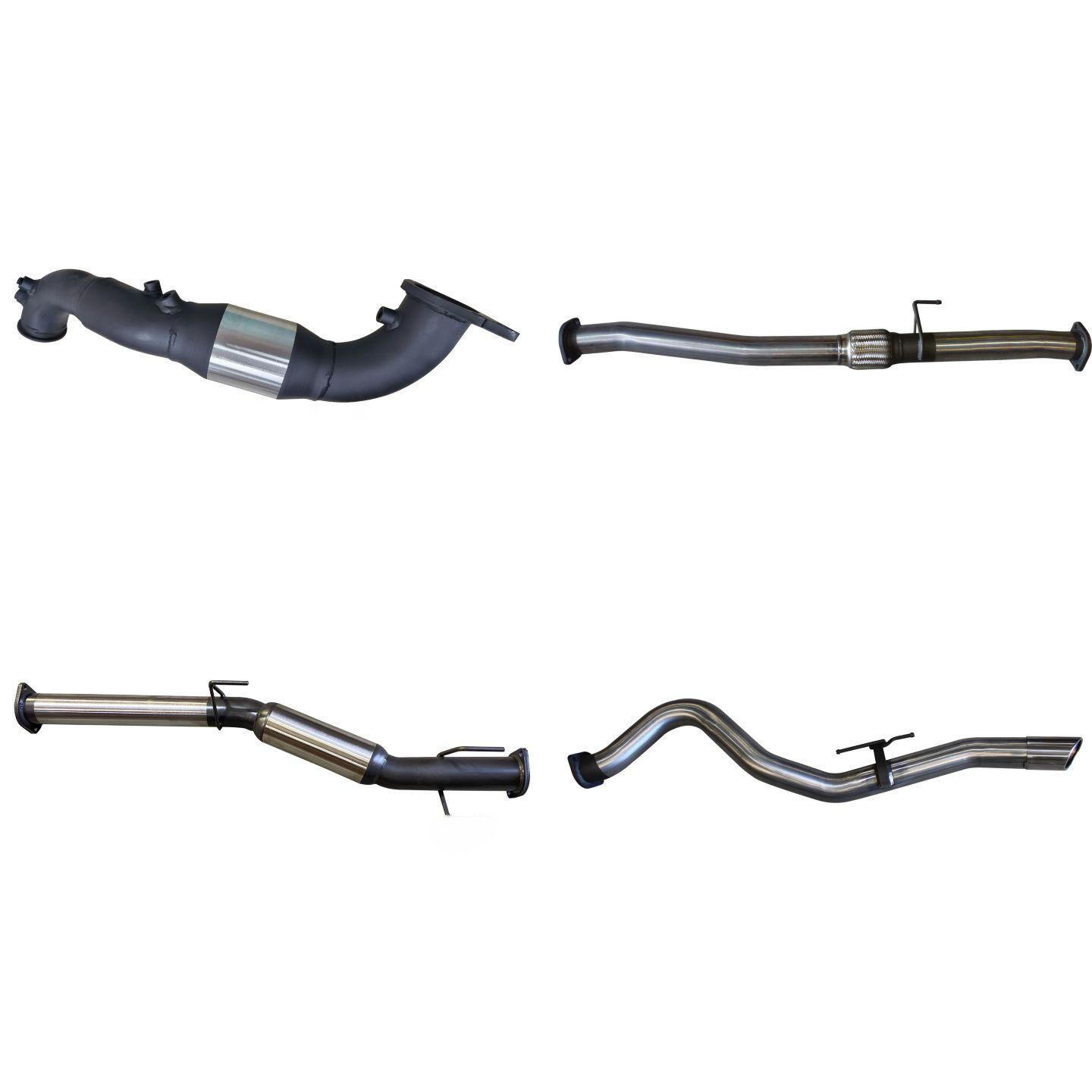 Manta Isuzu DMAX 2020 ON 3.0L Turbo Back With Cat & Hotdog Stainless Steel image