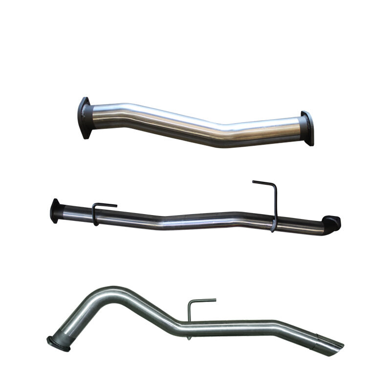 Manta Nissan Navara NP300 3in DPF Back Exhaust System Stainless Steel image