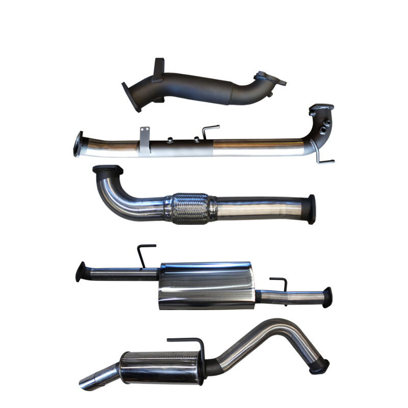 Manta Nissan Navara D40 2.5L Auto THAI DPF & Cat Delete Rear Muffler image