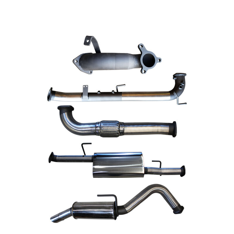 Manta Nissan Navara D40 2.5L Auto 05 - 07 Cat & DPF Delete Rear MUFF image