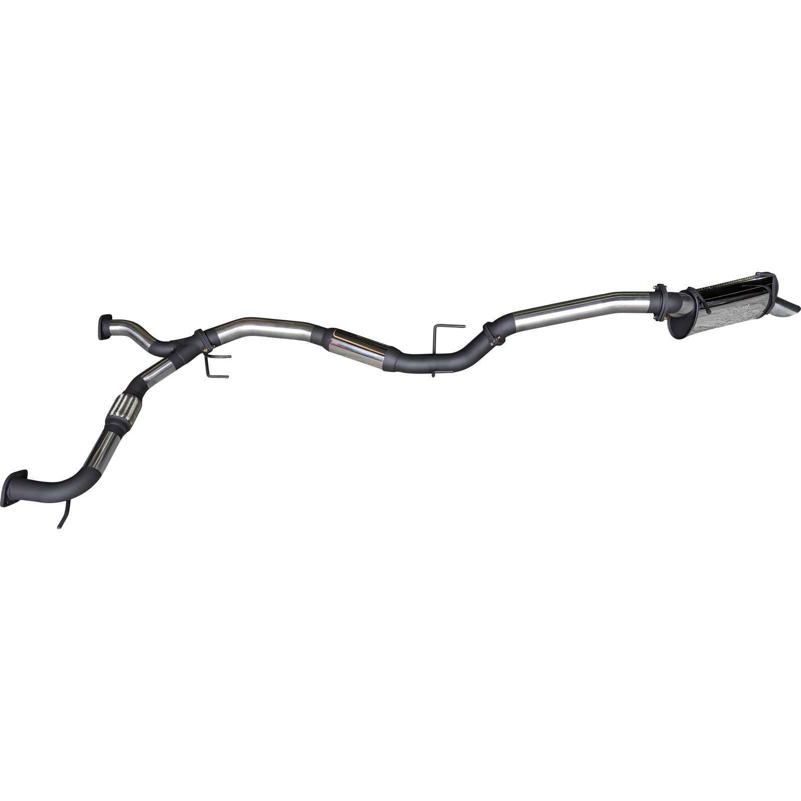 Manta Nissan Patrol Y62 V8 5.6L Wagon 3in Catback With Hotdog/Muffler Stainless Steel image