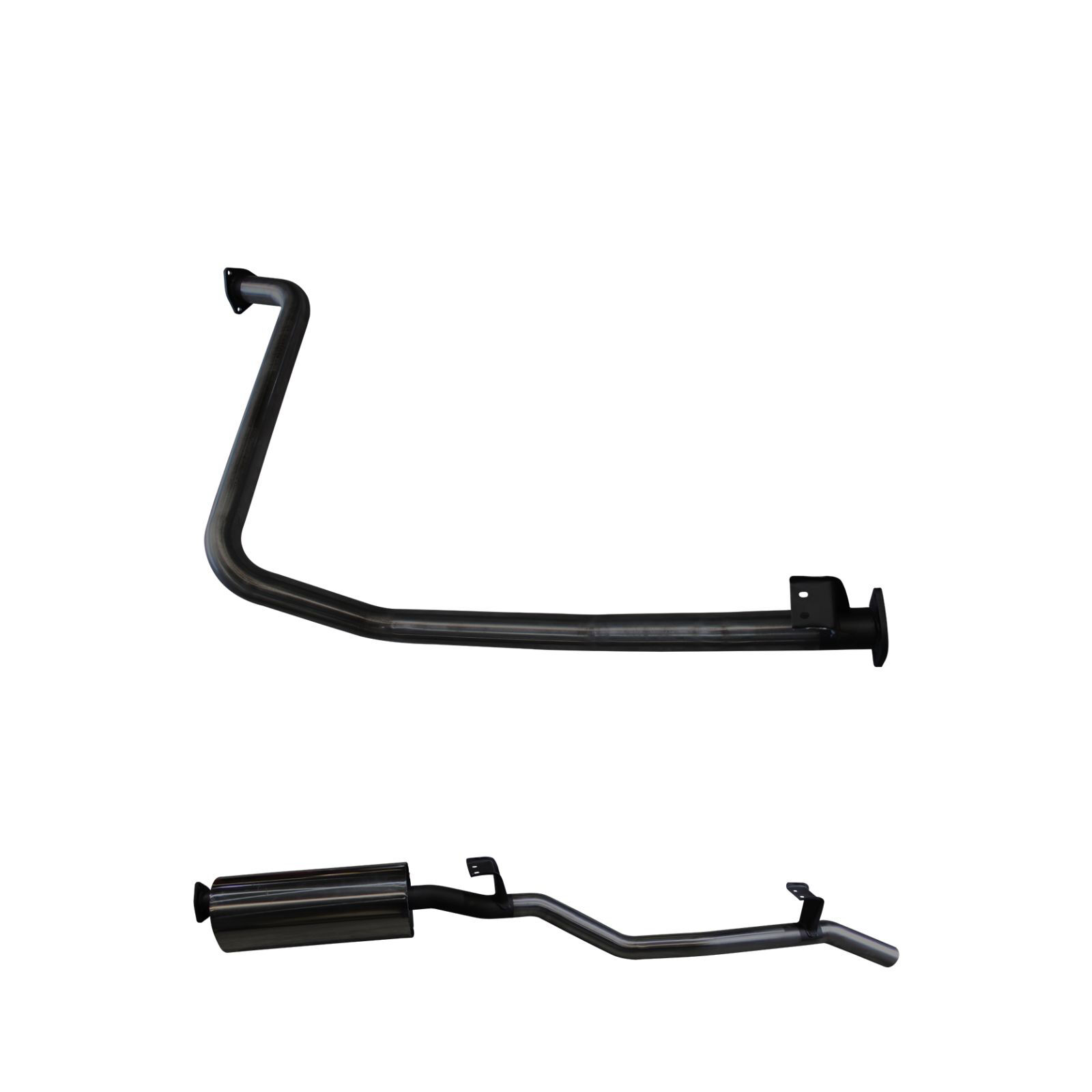 Manta Toyota Landcruiser HZJ79 2.5in off Extractors Stainless Steel image
