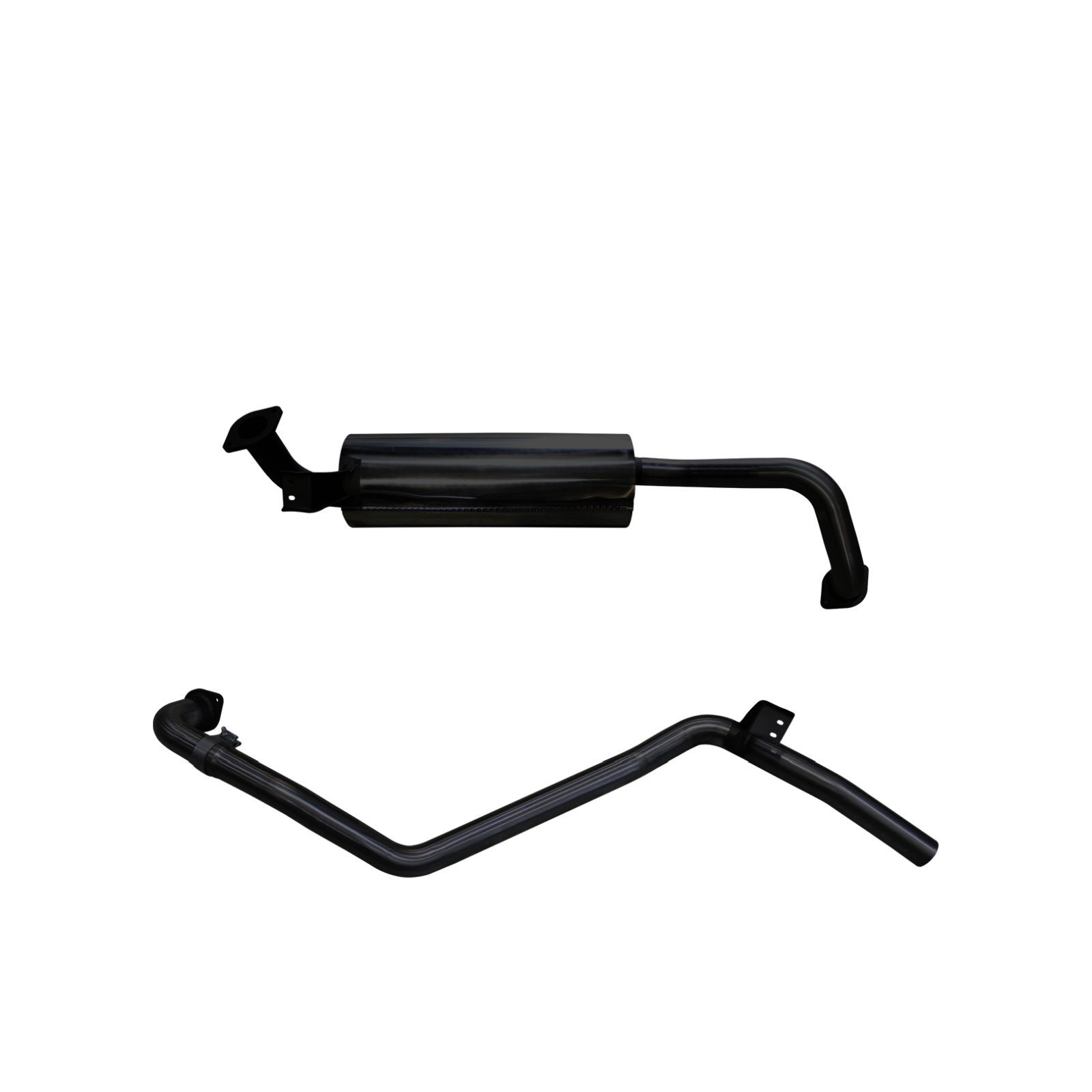 Manta Toyoya Landcruiser FZJ HZJ80 2.5in off Extractors Stainless Steel image